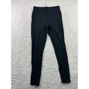 Old Navy Leggings Womens Medium Black Criss Cross Ankle Stretch Yoga Pants Gym‎